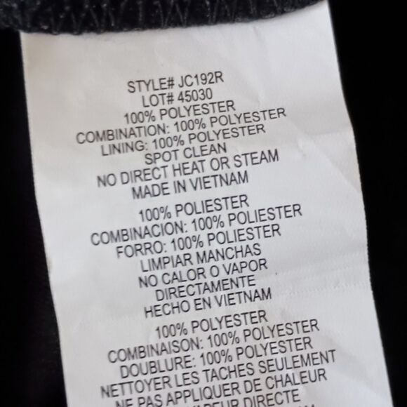 Witchy Sheer Overlay Dress Sz 16 XL Black Beaded Ruched Draped Whimsigoth Fairy. - Picture 13 of 16